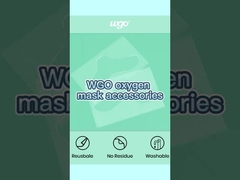 সিপিএপি মাস্কের জন্য পুনরায় ব্যবহারযোগ্য পুনরায় ব্যবহারযোগ্য আঠালো অক্সিজেন মাস্ক জেল প্যাড