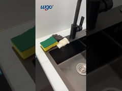 স্ব আঠালো স্নান আনুষাঙ্গিক সেট, মাউন্ট রান্নাঘর সিঙ্ক স্পঞ্জ ধারক