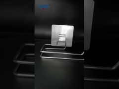 ইনস্টল করা বাথরুম টিস্যু রোল হোল্ডার স্ব আঠালো ক্ষতি মুক্ত মাউন্ট