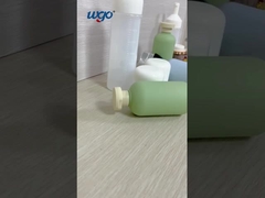 35.5cm সিলভার কালার WGO ধোয়া যায় এমন বাথরুম ঝরনা ক্যাডি ক্লিয়ার আনুষাঙ্গিক সেট