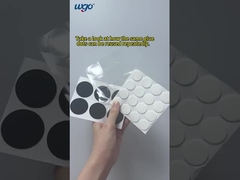 ডাই-কাট ডাবল সাইডেড পুনরায় ব্যবহারযোগ্য আঠা ডট, পুনরায় স্থাপনযোগ্য আঠালো ডট, কোন অবশিষ্টাংশ নেই, স্টিকি ভেলক্রো ডট এর জন্য