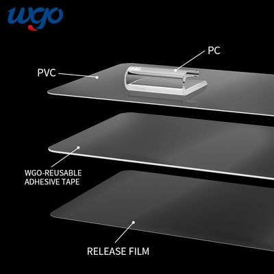 নো-ড্রিলিং প্রয়োজনীয় ওয়্যার শেল্ফ হ্যাঙ্গার