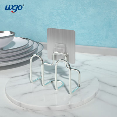 ক্ষতিমুক্ত স্ব আঠালো মাউন্ট করা স্পঞ্জ ব্রাশ হোল্ডার পিল এবং স্টিক