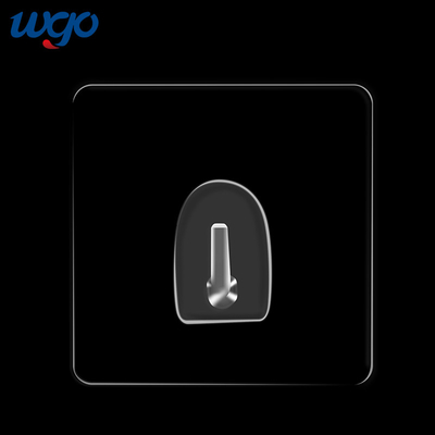 পিভিসি সেলফ স্টিকি বাথরুম ওয়াল হুক 80x80 মিমি ব্যাস 5 কেজি বিয়ারিং