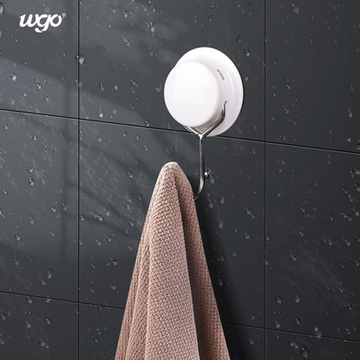 WGO 5kg SS201 স্টেইনলেস স্টীল রোব হুক, বাথরুম শাওয়ার ডোর হুক