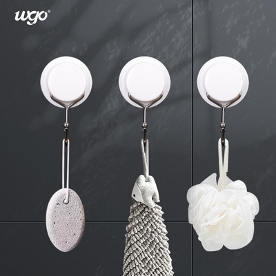WGO 5kg SS201 স্টেইনলেস স্টীল রোব হুক, বাথরুম শাওয়ার ডোর হুক
