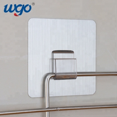 35.5cm সিলভার কালার WGO ধোয়া যায় এমন বাথরুম ঝরনা ক্যাডি ক্লিয়ার আনুষাঙ্গিক সেট