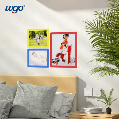 দেয়ালের জন্য 8.5x11 স্ব-আঠালো সাইন ধারক, কোন চুম্বকের প্রয়োজন নেই সাইন ডিসপ্লে ফ্রেম