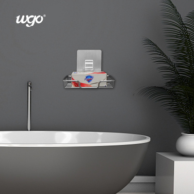 ঝরনা জন্য WGO 304 স্টেইনলেস স্টীল সাবান ডিশ ISO 9001 5kg বিয়ারিং স্ব আঠালো প্রকার