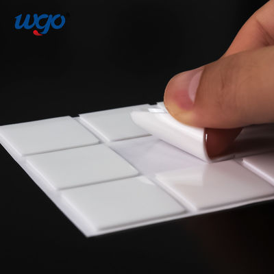 15 মিমি রেস্টিকেবল আঠালো আঠালো ডট টেপ ক্লিয়ার ডাবল সাইডেড টেপ স্কোয়ার